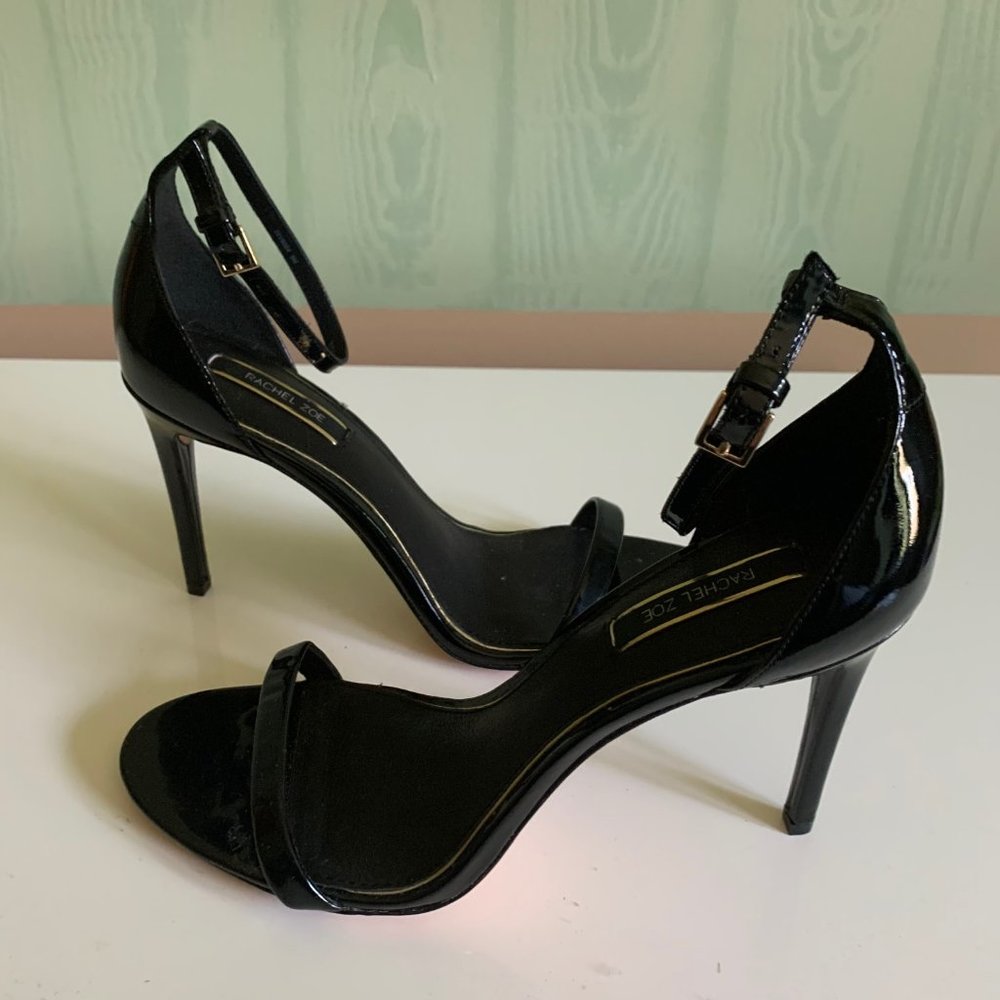 Rachel Zoe Patent Leather Stilleto Sandal